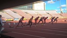 M 100m finaalilähtö